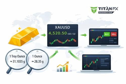 Ilustrasi Modul 3 — Memahami Pip, Point, dan Pergerakan Harga XAUUSD